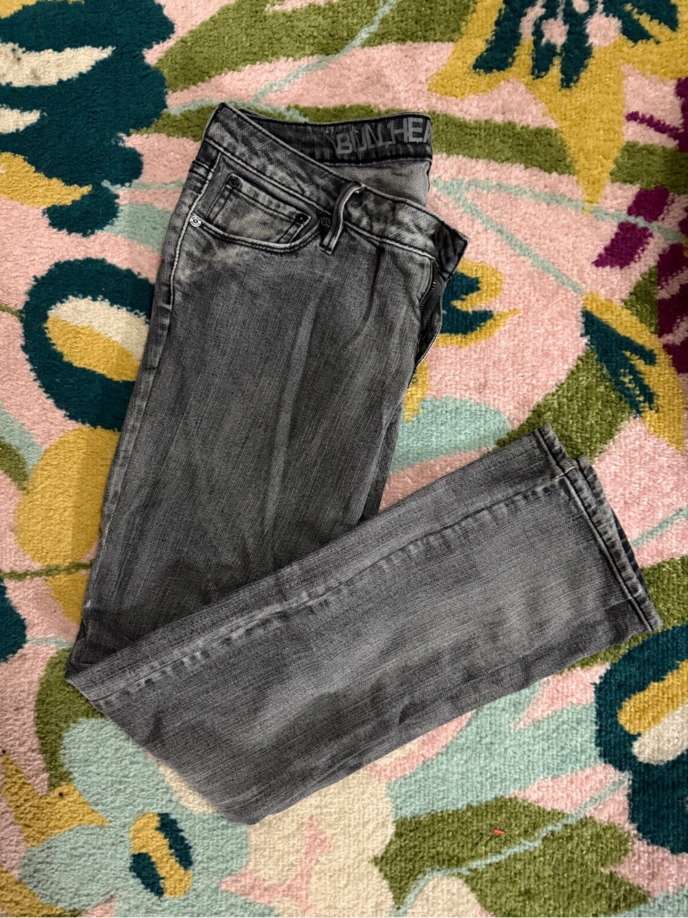 Bullhead Women's Grey Hermosa Super Skinny Jeans - 11 Regular